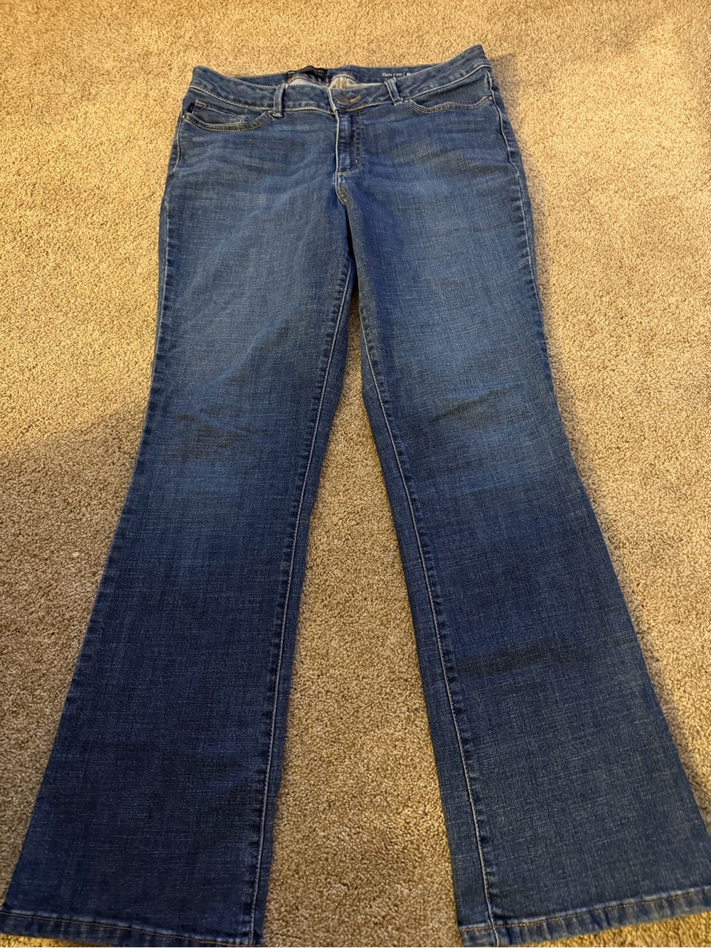 Lee Women's Dark Indigo Flare Jeans